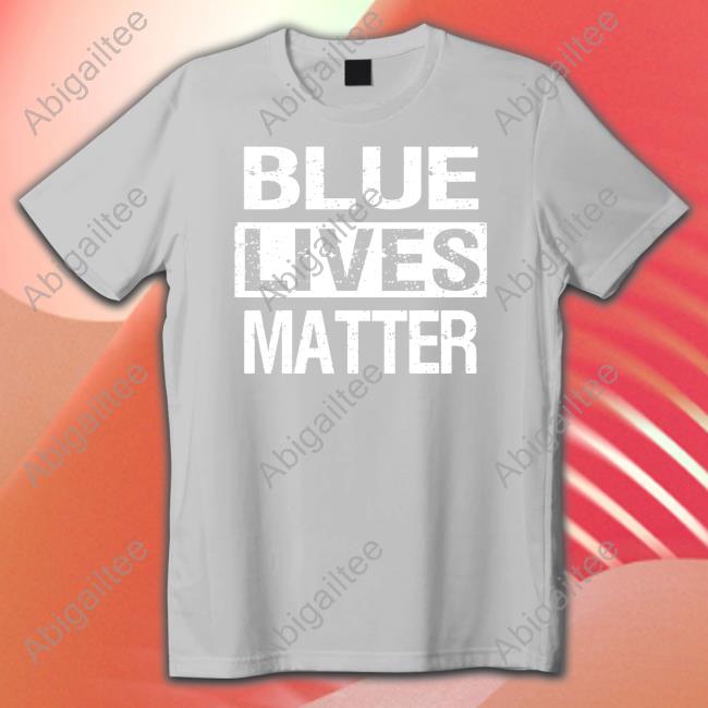 Zeek Arkham Blue Lives Matter Tee Shirt Back The Blue