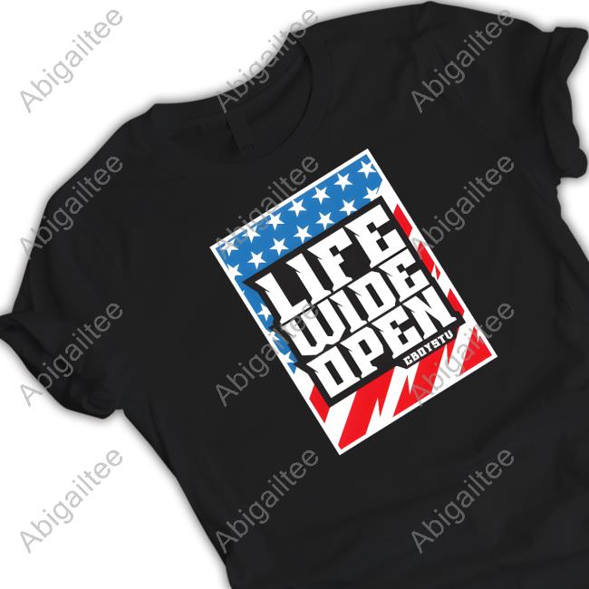 YOUTH - Life Wide Open Stars and Stripes T-Shirt