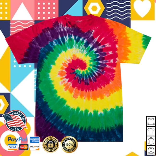 Yujin Clothing Amor Tie Dye New Shirt Classic Rainbow Tie-Dye