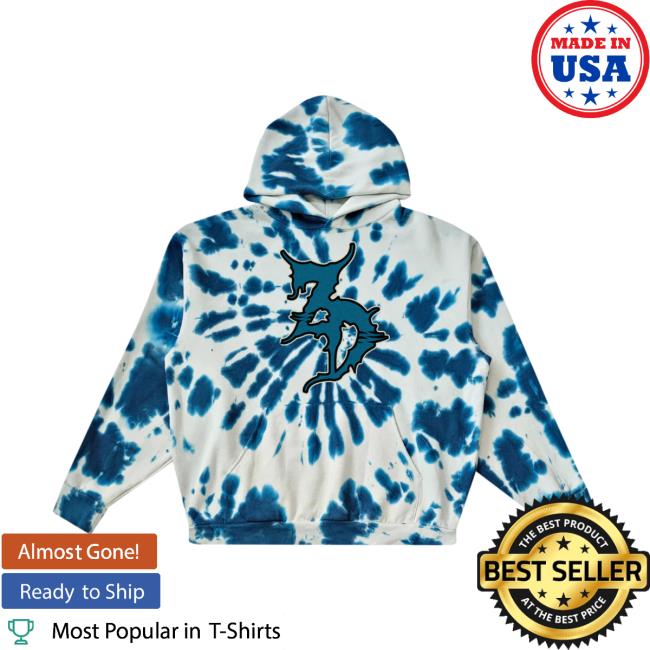Zeds Dead Merch Cyberdyne Tie Dye Hoodie