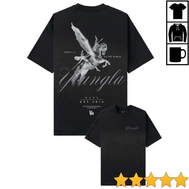 Youngla Apparel Merch 4118 - Warrior Tee Shirt Youngla