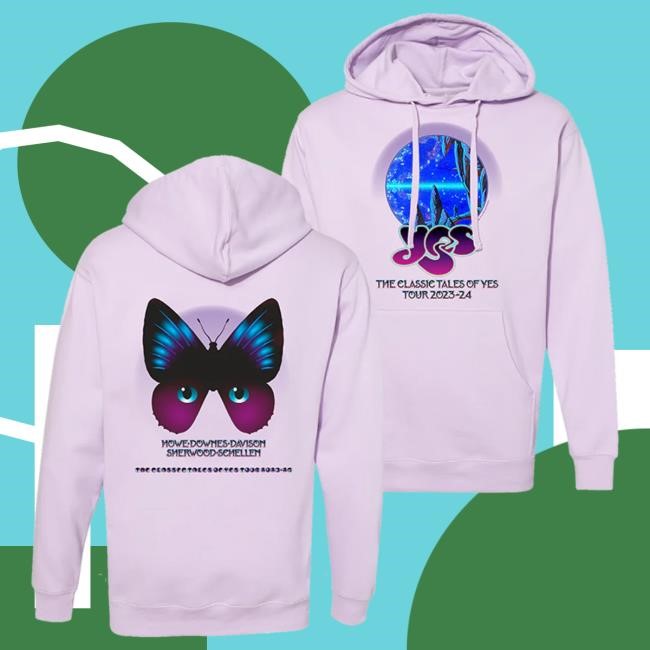 Yes Official Store Tales Of Yes 2023 Tour Attractive Hoodie