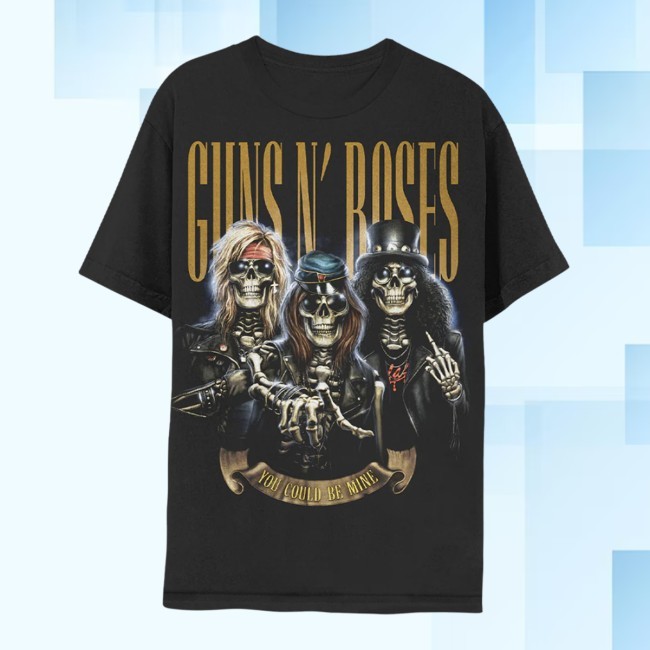 You Could Be Mine Tee - Guns N' Roses Official Store