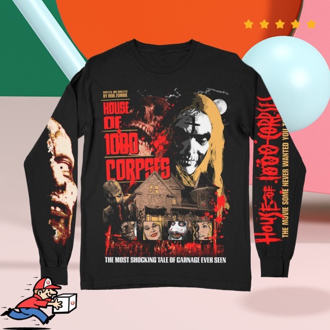 “Howdy Folks! You Like Blood? Violence?” Shirt - House Of 1000 Corpses Officially Licensed Collection